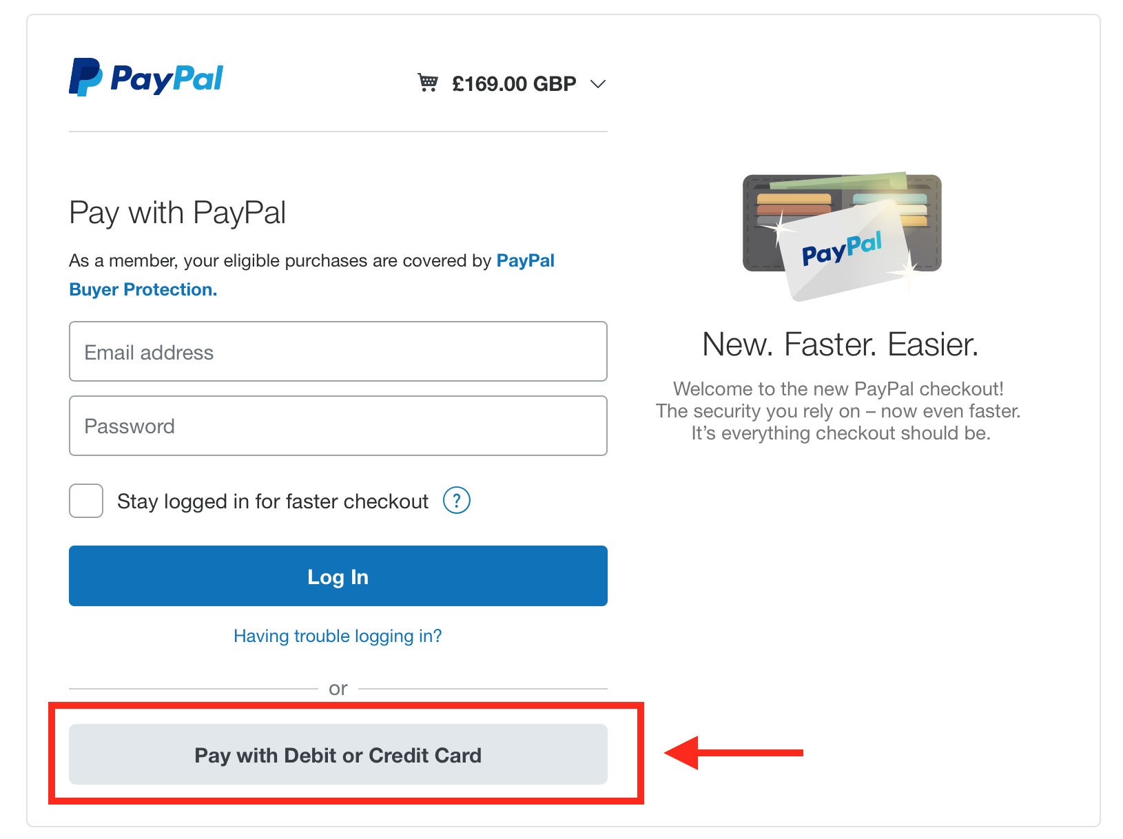 Pay with Debit or Credit Card